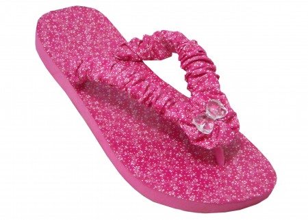 Chinelinho Rosa Barbie!